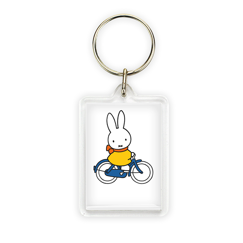 Miffy Keychain ''Miffy on a Bike'' – lucky lemon club