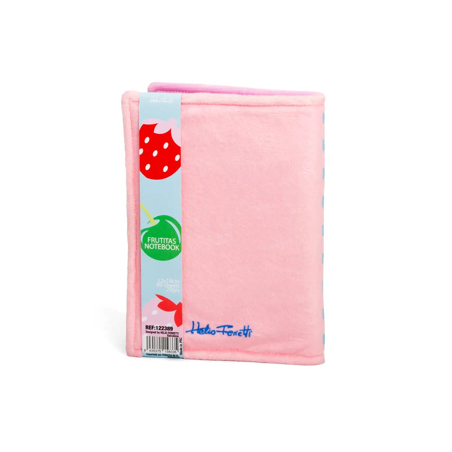 Woven Cherry Notebook