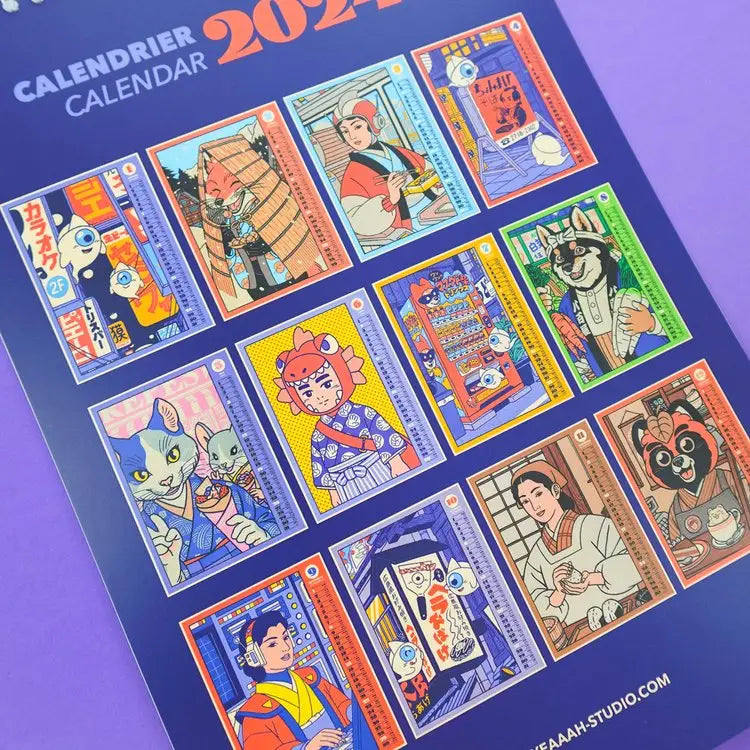 ''Yeaaah Studio'' Calendar 2024
