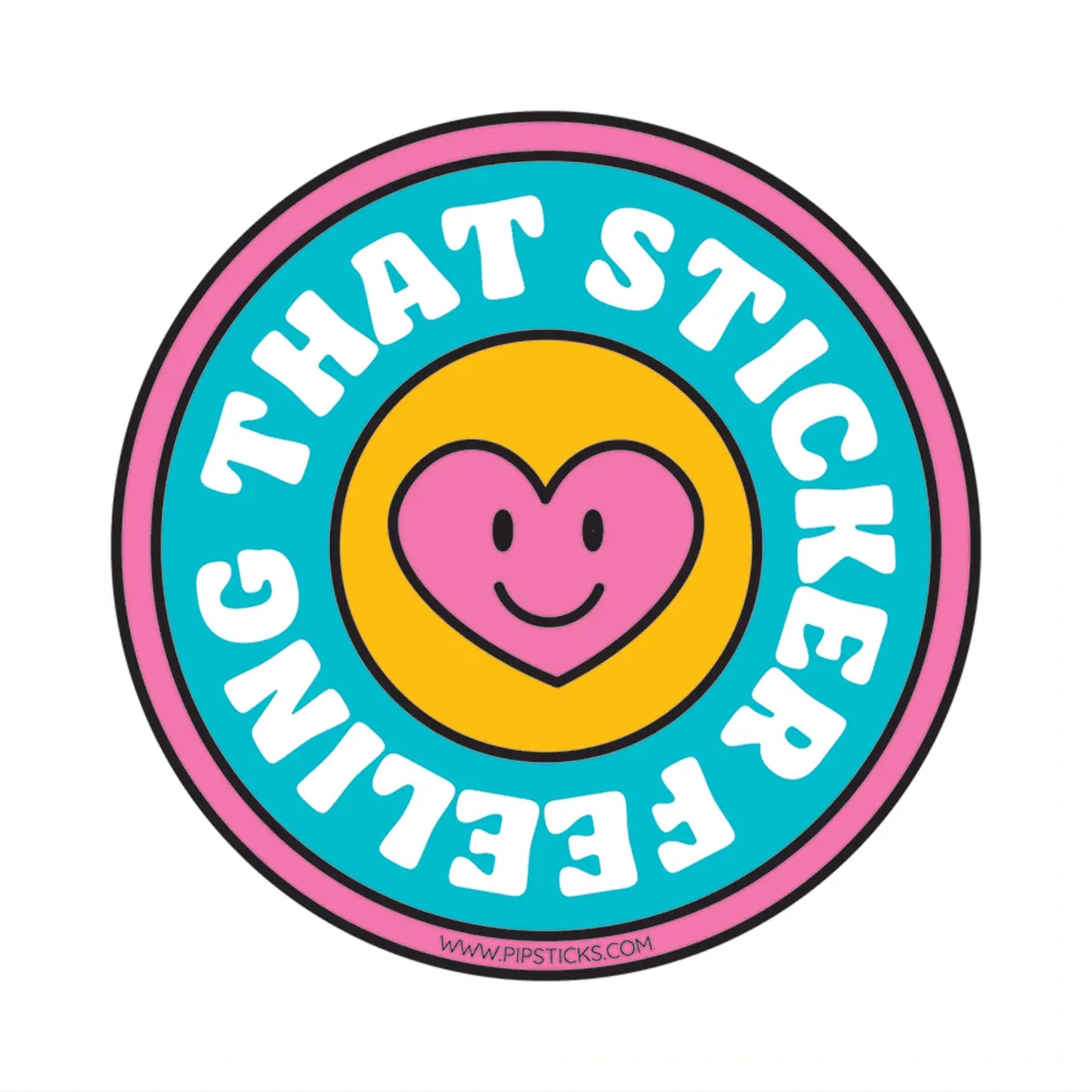 ''That Sticker Feeling'', Vinyl Sticker