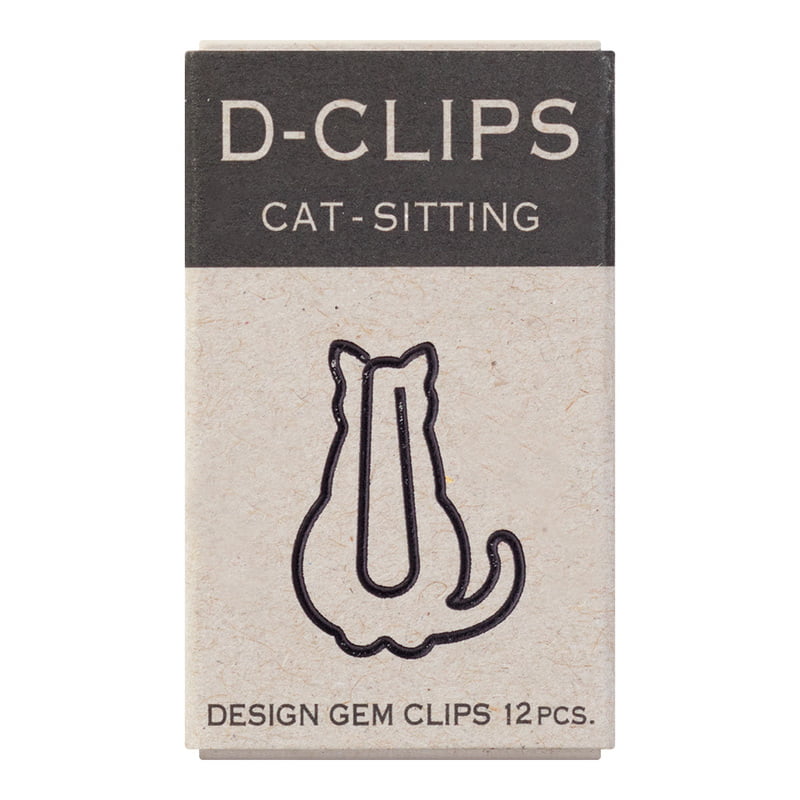 D-Clips Mini „Katze sitzend“