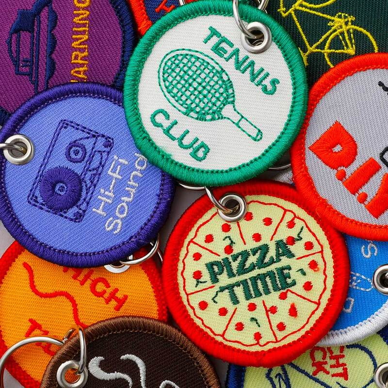 Stitchwork Keychain ''Bicycle''