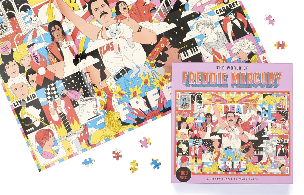 Puzzle „Die Welten von Freddie Mercury“