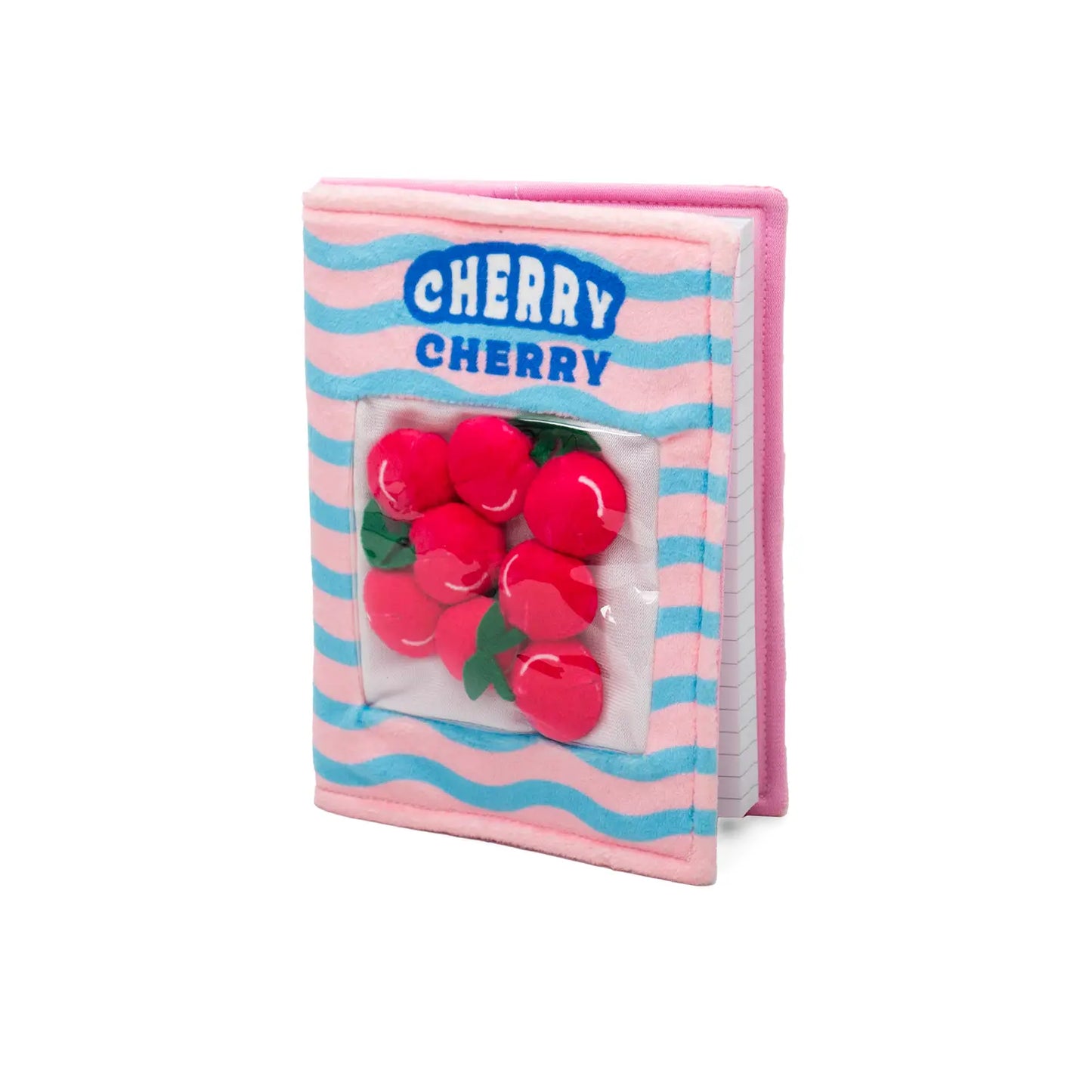 Woven Cherry Notebook