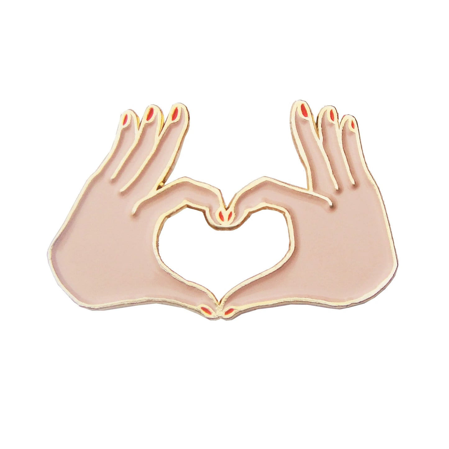 Enamel Pin ''Love Pin - White''