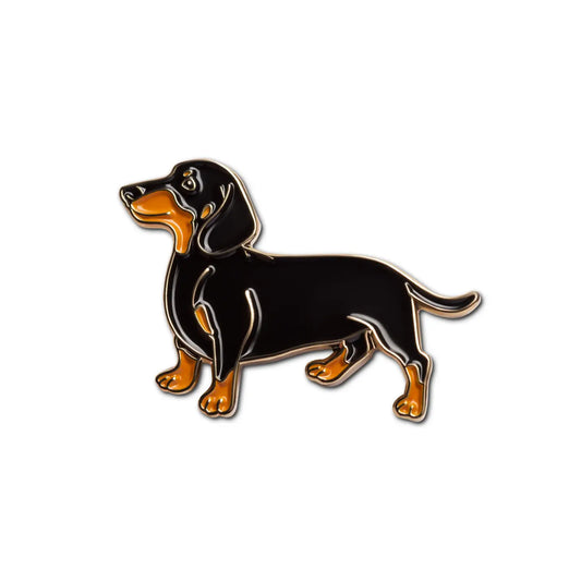 Emaille Pin ''Wursthund''