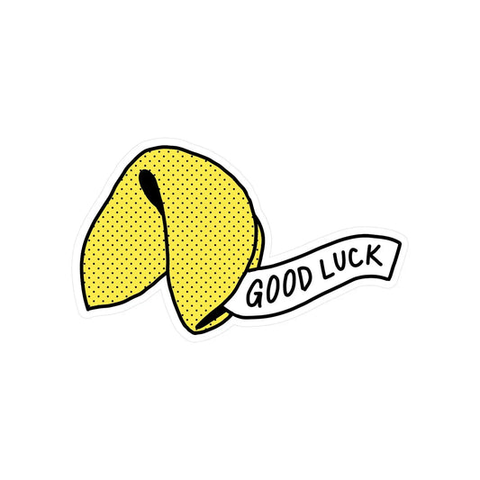 Fortune Cookie, Vinyl Sticker