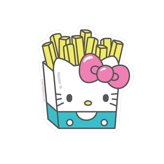 ''Hello Kitty Fries'', Vinyl Sticker