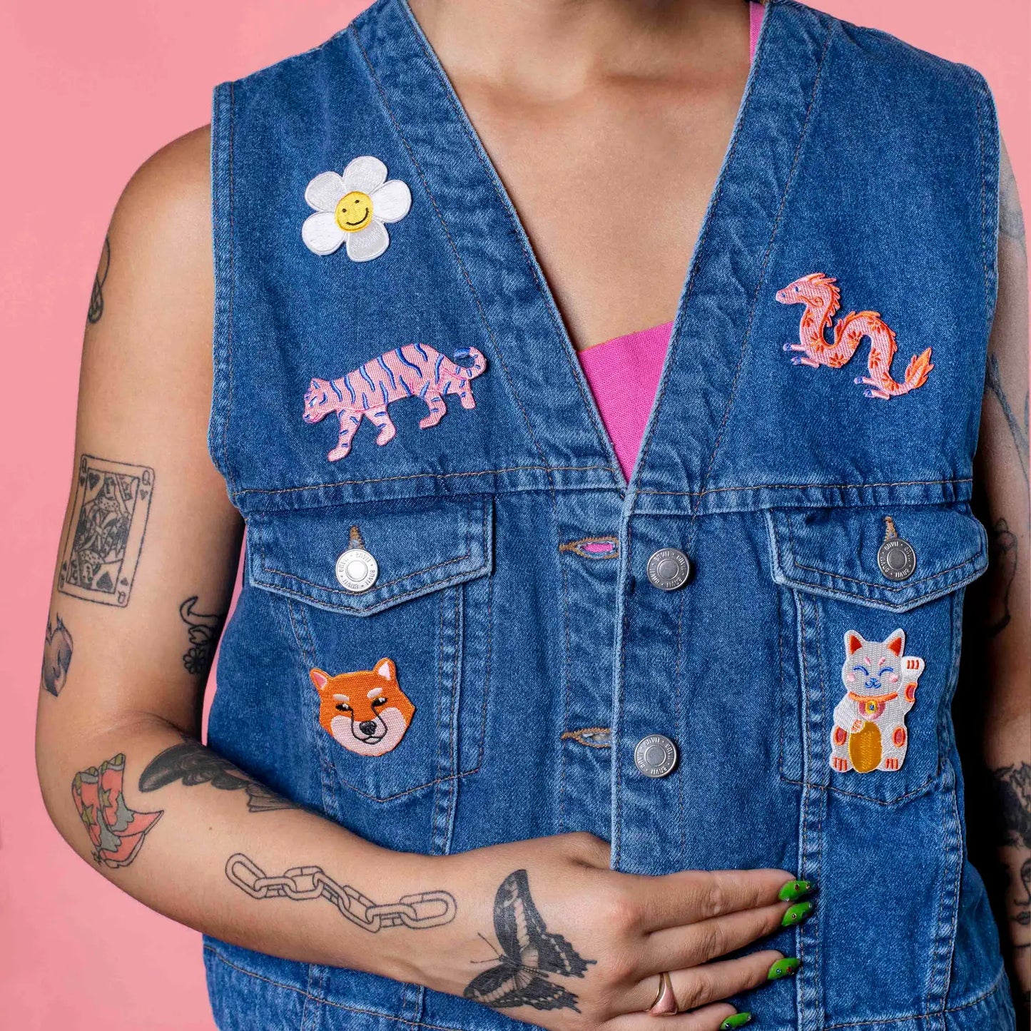 Iron-On Patch ''Tiger''