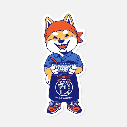 ''Mimi Waiter'' Vinyl Sticker