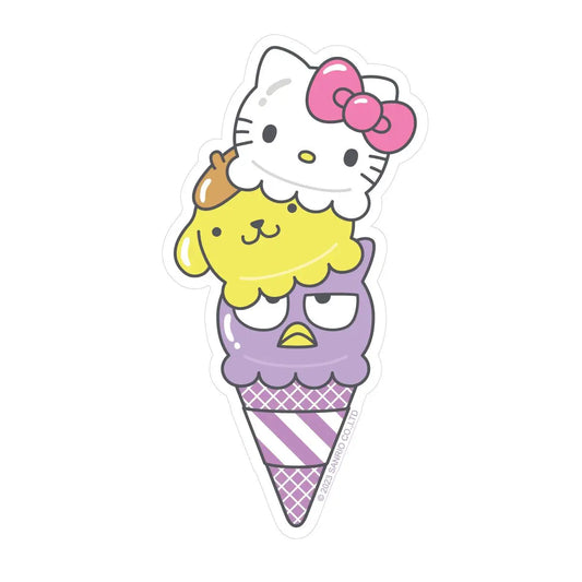 ''Hello Kitty Tripple Dip'', Vinyl Sticker