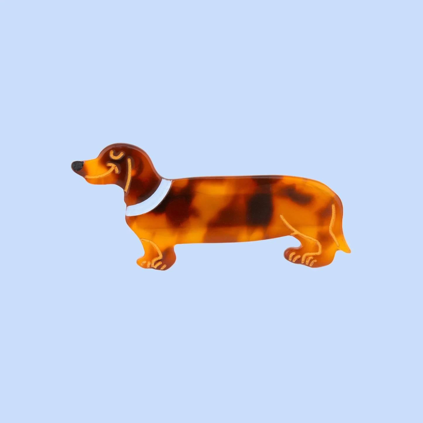 Hair Clip ''Dachshund''