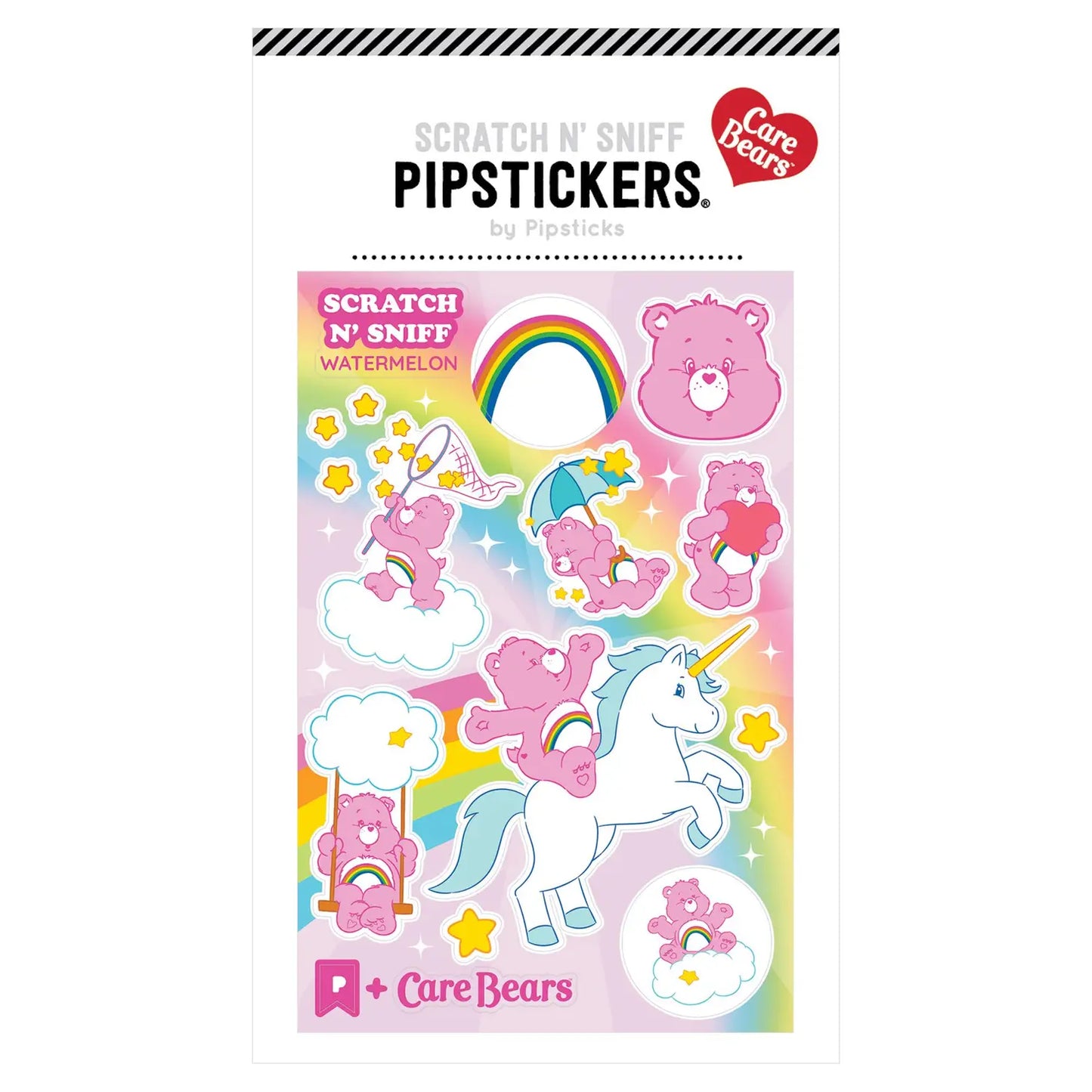 Sending Cheer, Care Bears ''Scratch n Sniff'' Stickers